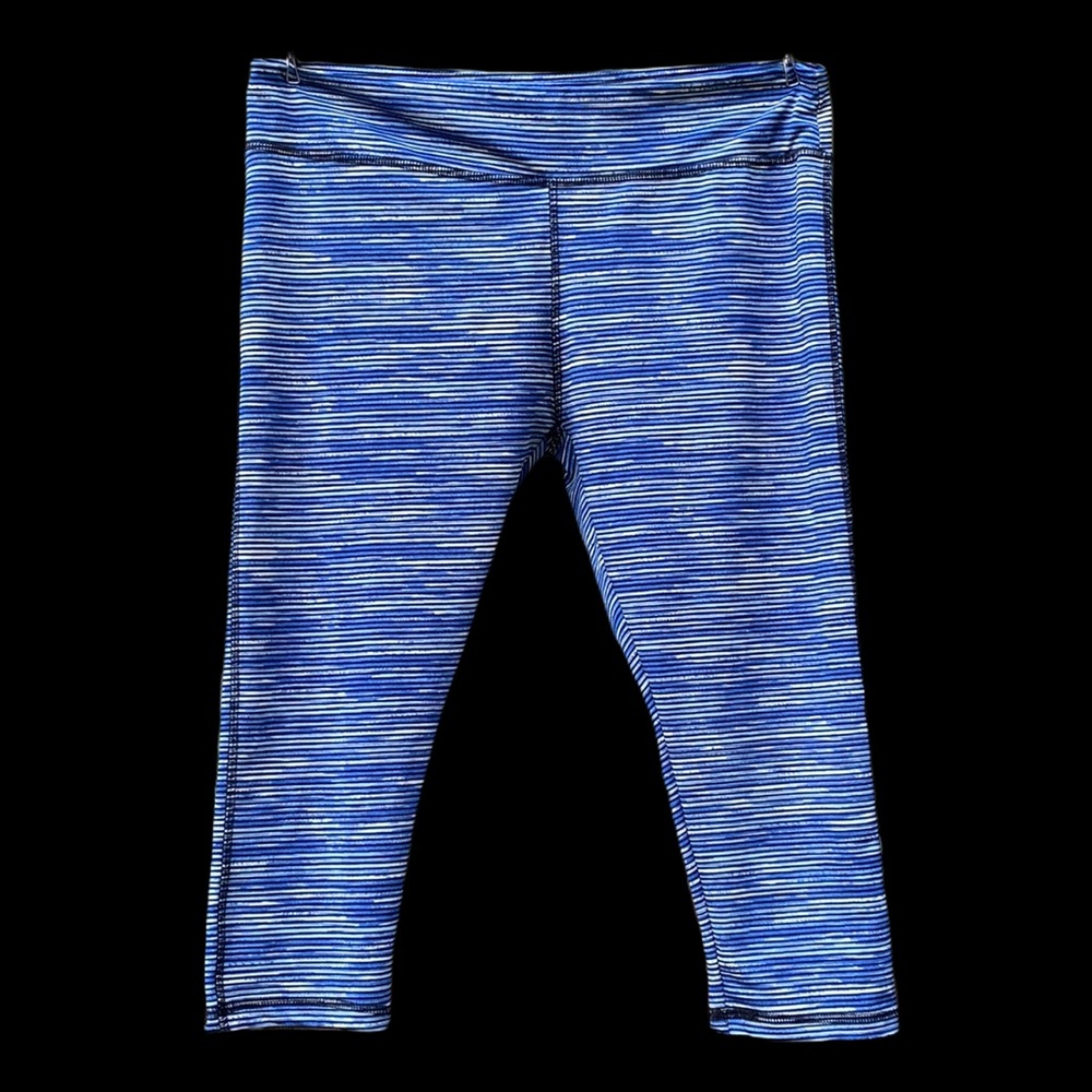 Ashley Blue Capri Leggings